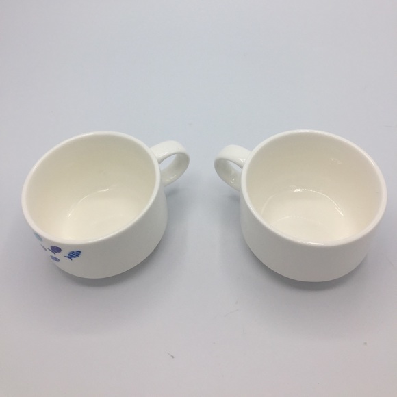 David’s Tea Stackable Fish Tea Porcelain Mugs - Picture 4 of 11